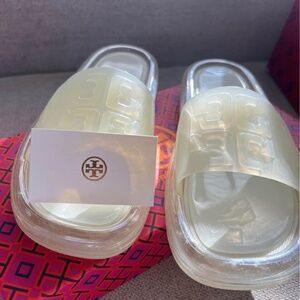 SOZE 6 TORY BURCH JELLY BUBBLE SANDAL